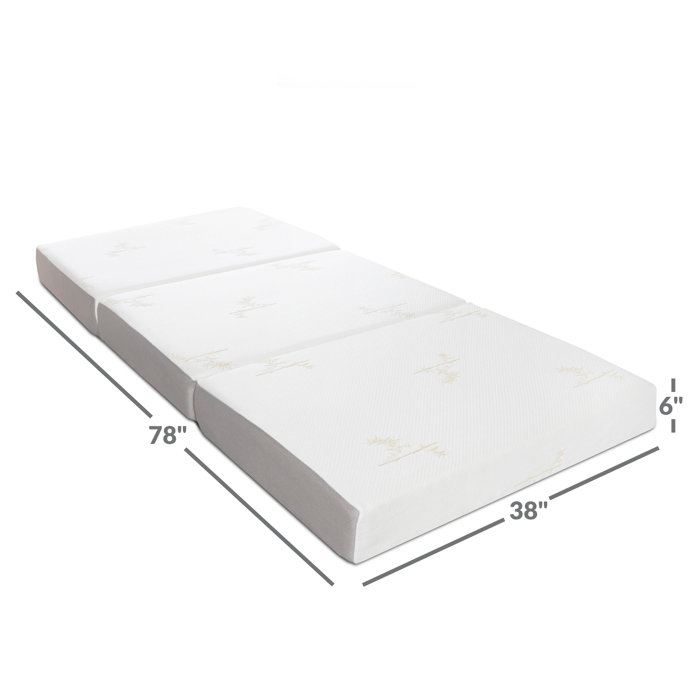 Milliard 6'' Medium Memory Foam Mattress & Reviews Wayfair